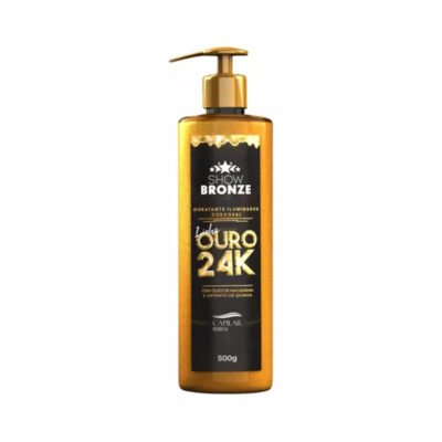 Hidratante Iluminador Corporal Ouro 24k 500ml