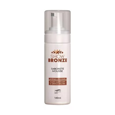 Sabonete Mousse 140ml – Show Bronze