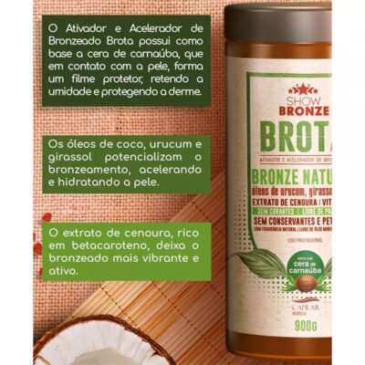 Brota - Ativador de Bronzeado 1kg - Imagem 3
