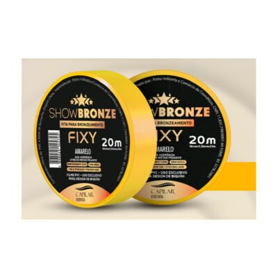 Fitas Lisa - Show Bronze Fixy - para Bronzeamento 20m x 18mm - Imagem 12