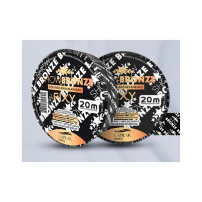 Fitas Estampadas - Show Bronze Fixy - para Bronzeamento 20m x 18mm - Imagem 5