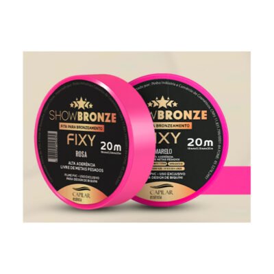 Fitas Lisa - Show Bronze Fixy - para Bronzeamento 20m x 18mm - Imagem 8