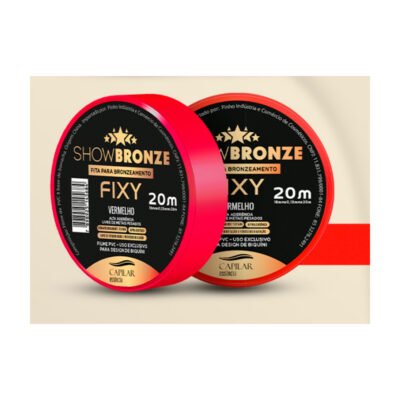 Fitas Lisa - Show Bronze Fixy - para Bronzeamento 20m x 18mm - Imagem 6