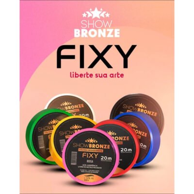 Fitas Lisa - Show Bronze Fixy - para Bronzeamento 20m x 18mm