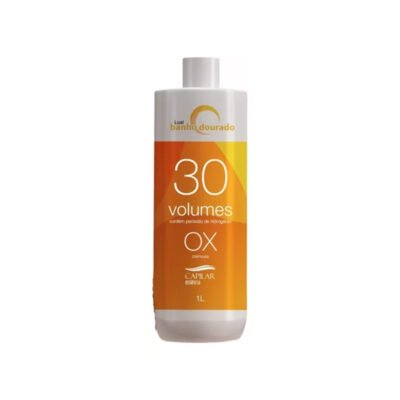 Ox Cremosa 30 Volumes Lual Banho Dourado 1L
