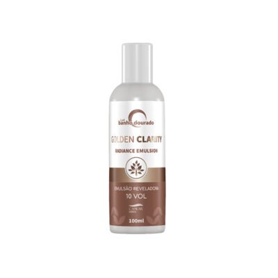 Ox Emulsão Reveladora Cremosa 10 Volumes Golden Clarity Radiance Emulsion 100ml