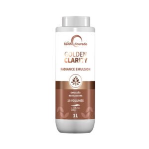 Ox Emulsão Reveladora Cremosa 10 Volumes Golden Clarity Radiance Emulsion 1L